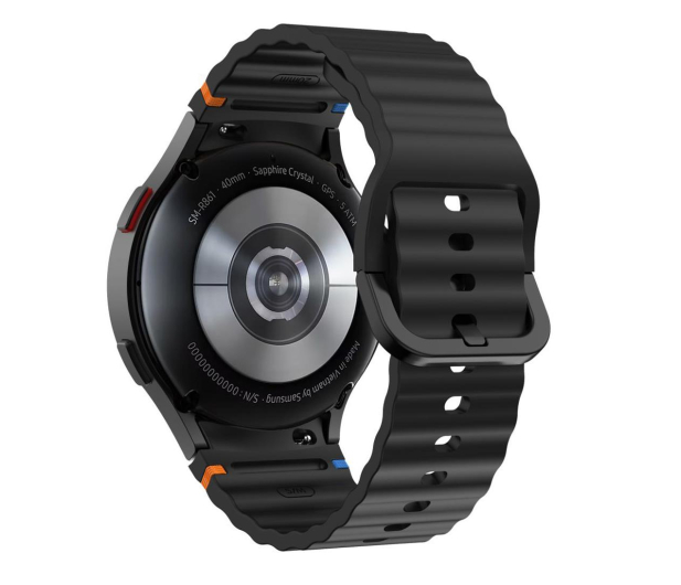 TECH-PROTECT Silicone Sport do Galaxy Watch 4 / 5 / 5 Pro / 6 / 7 / FE Bl 5906302313389 - 1290133 - zdjęcie 2